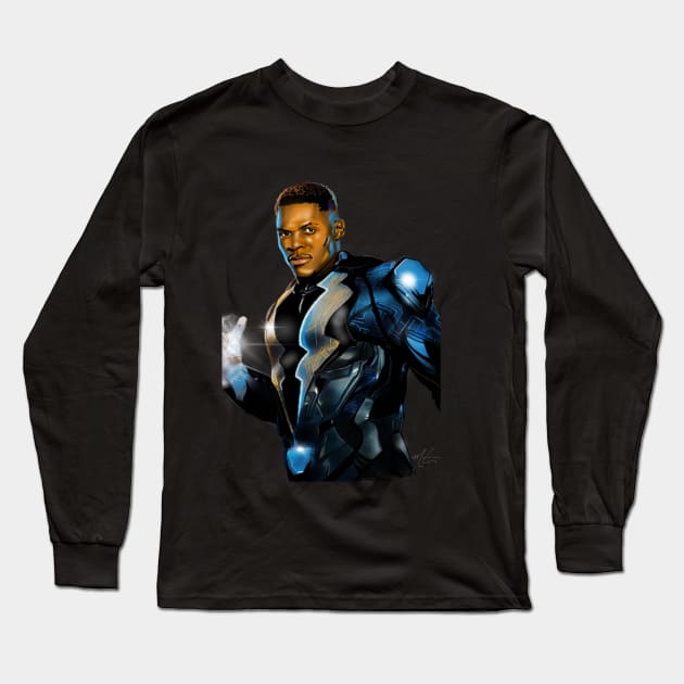 BLACK THUNDER Long Sleeve T-Shirt by Keakevene13